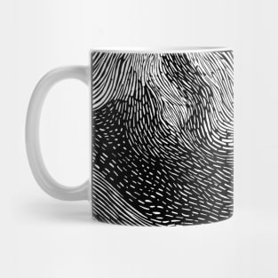 Noise Black And White Mug